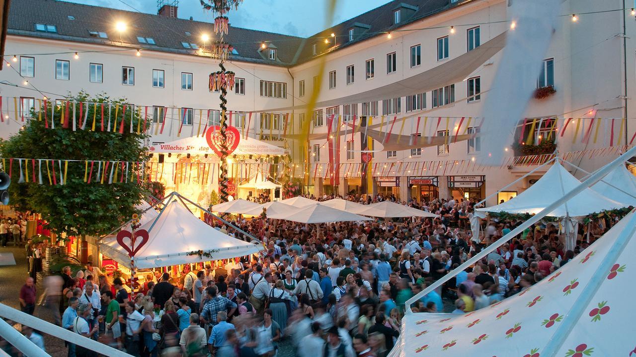 Hotel Seven Villach Bagian luar foto